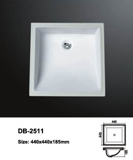 Square Undermount Sink