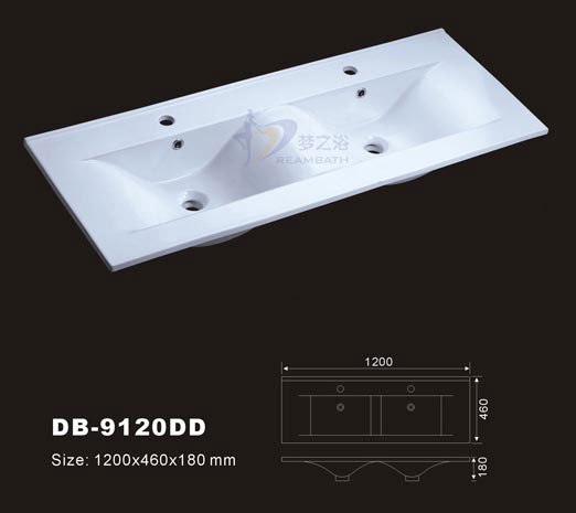 Double Bathroom Sink,Double Sink,Double Basin,Double Washbowl,Double Bath Sink