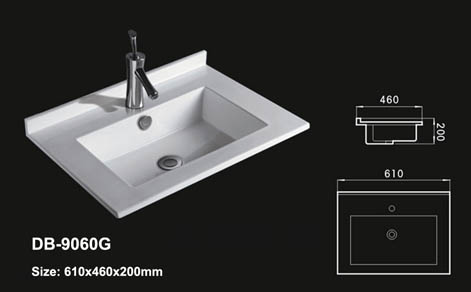 Drop In Bath Sinks,Above Sink,Above Counter Sink,Counter Lavatory,Ceramic Drop In Bowl