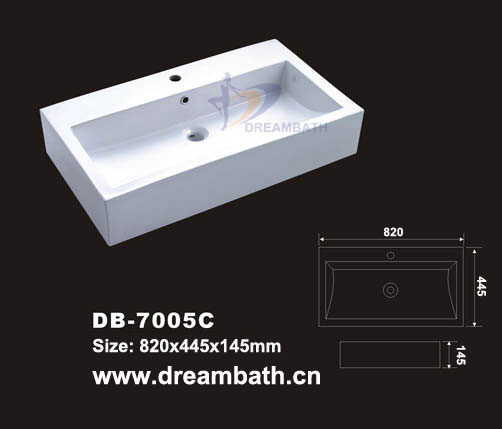 Vessel Rectangular Sink