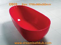 Artificial stone bathtub