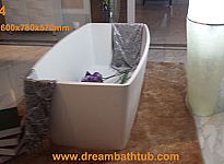 Free standing bathtub