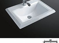 Porcelain Drop In Basin