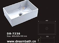 Rectangular Vessel Sink