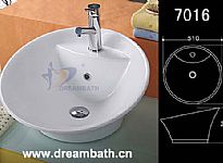 Round Bathroom Basin