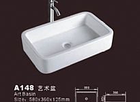 White Vessel Sink