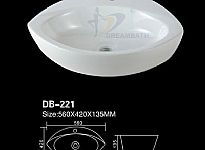 Oval Ceramic Basin