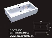 Vessel Rectangular Sink